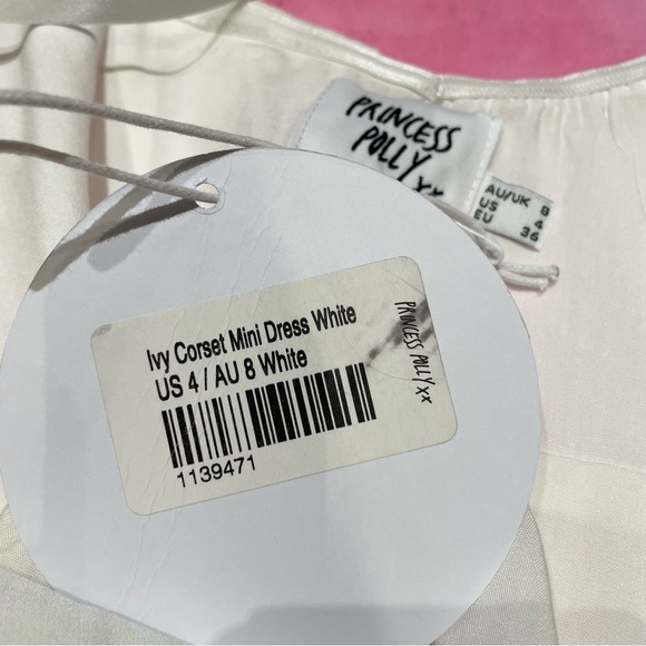 NWT Princess Polly Ivy Corset Mini Dress - Picture 6 of 8